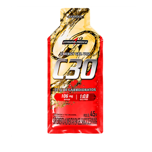 Vo2 Energy Gel C30 Sabor Banana (45g) - Integralmédica