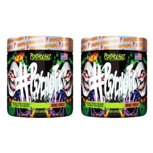 Kit 2uni Psychotic Sabor Orange Voodoo (200g) - Psycholabz