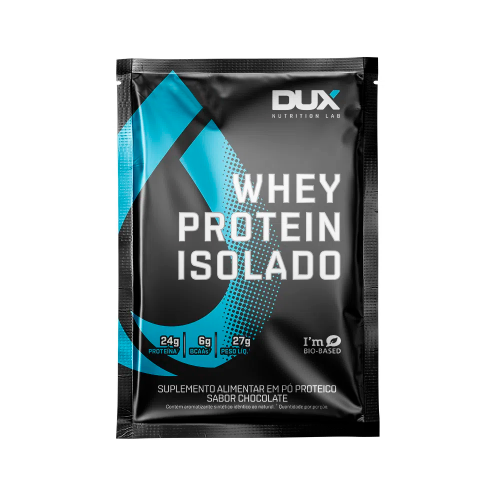 Whey Protein Isolado Sabor Morango (1 Sachê de 27g) - Dux Nutrition