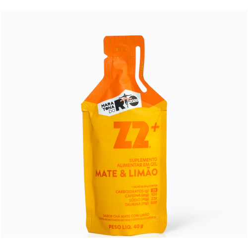 Energy Gel Z2+ Sabor Mate & Lim�o (40g) - Z2 Foods