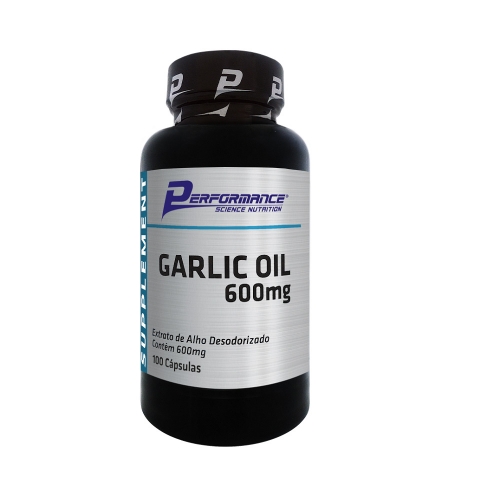Garlic Oil (100 Cáps gel de 600mg) - Performance Nutrition