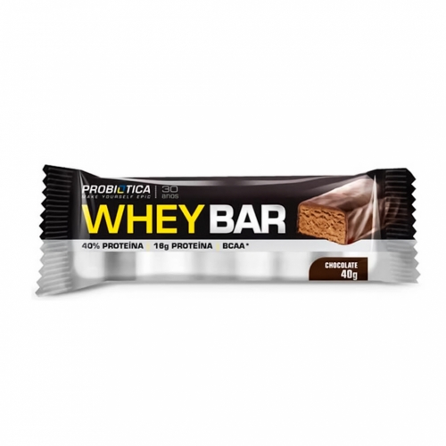 Whey Bar Sabor Chocolate (1 unidade de 40g) - Probiótica