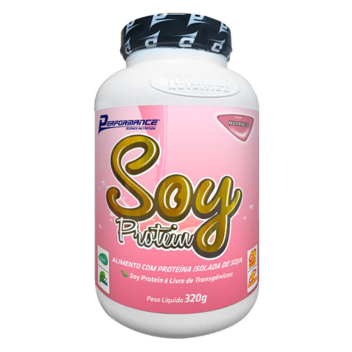 Soy Protein - Proteína de Soja - Performance Nutrition Morango - 320 g
