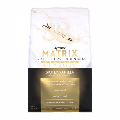 Matrix 5.0 Sabor Baunilha (2.270g) - Syntrax