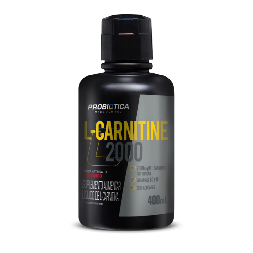 L Carnitina 2000 Sabor Morango (400 ml) - Probiótica