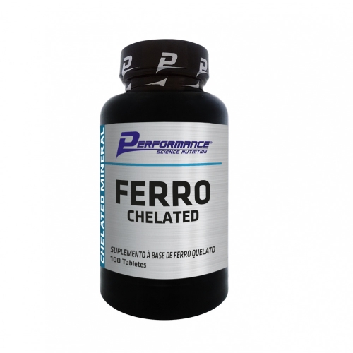 Ferro Quelato (100 Tabletes) - Performance Nutrition