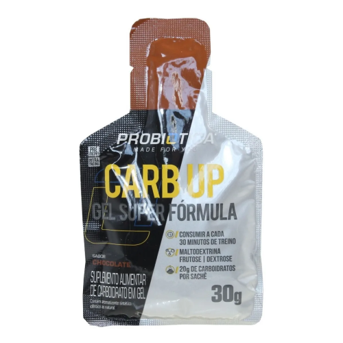 Carb UP Gel Sabor Chocolate (30g) - Probiótica