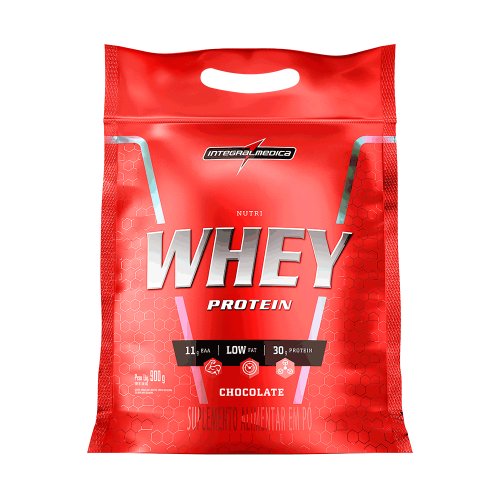 Nutri Whey Protein (Refil) Sabor Chocolate (907g) - Integralmédica