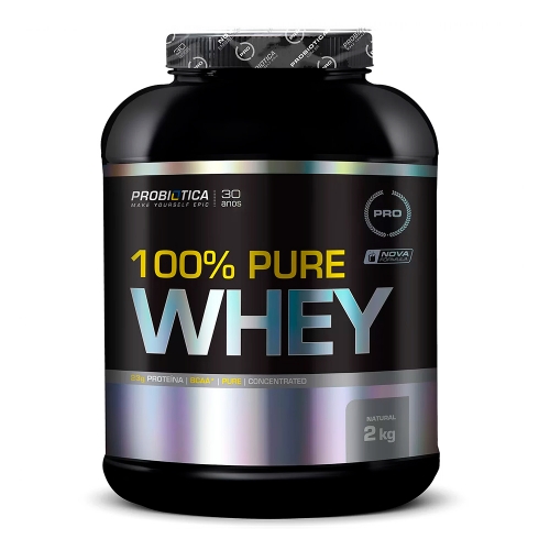 100% Pure Whey Protein Sabor Natural (2Kg) - Probiótica