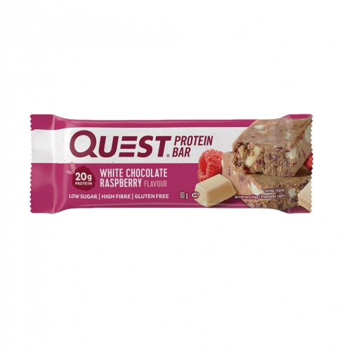 Quest Bar Sabor White Chocolate Raspberry (60) - Quest Nutrition