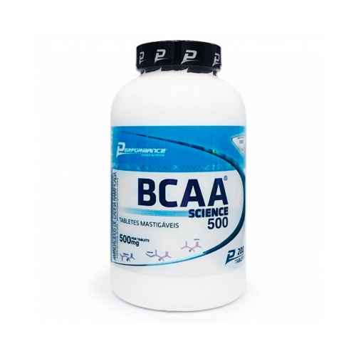 BCAA Science Mastigável - Laranja (200 Tabletes) - Performance Nutrition