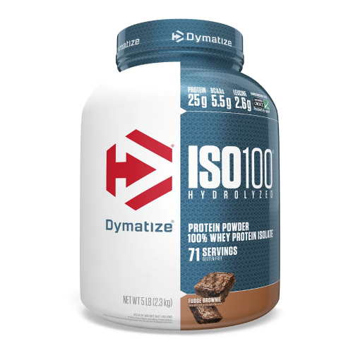 Whey Protein Hydrolized Iso 100 Sabor Brownie (2,3Kg) - Dymatize