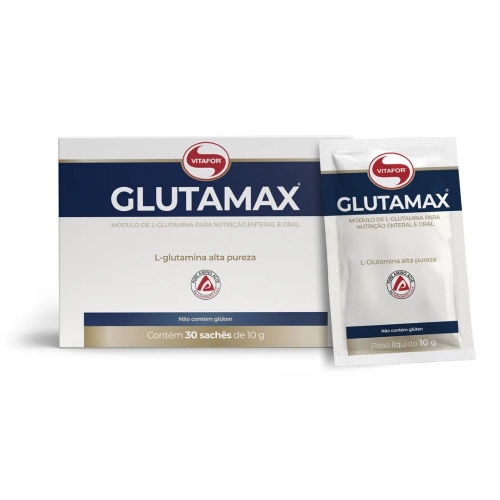 Glutamax - Vitafor - 30 Sachês com 10g cada