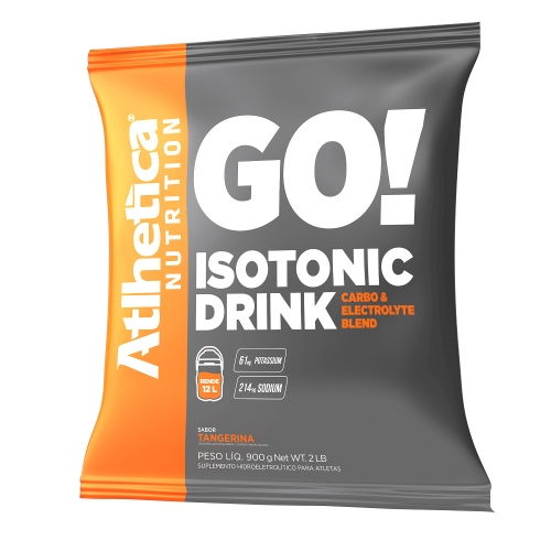 Isotonic Drink Sabor Tangerina (900g) - Atlhetica Nutrition