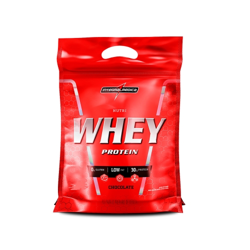 Nutri Whey Protein (Refil) Sabor Chocolate (1,8 Kg) - Integralmédica