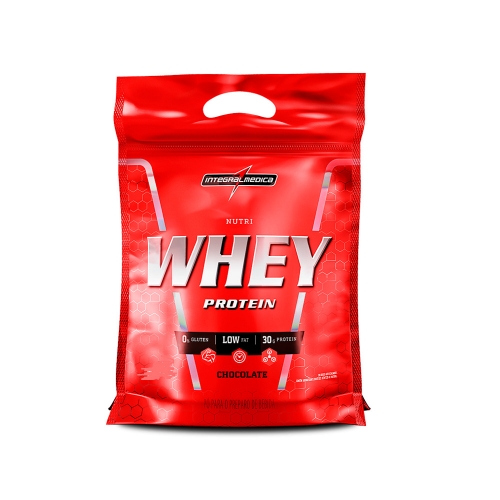 Nutri Whey Protein (Refil) Sabor Chocolate (1,8 Kg) - Integralmédica