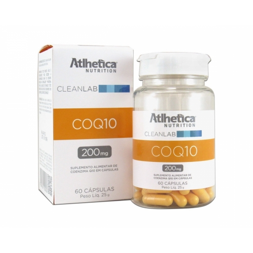 COQ 10 200mg (60 Cápsulas) - Atlhetica Clinical