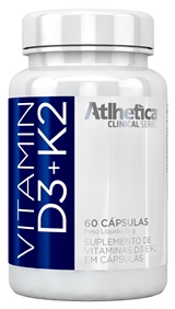 Vitamina D3+K2 (60 Cápsulas) - Atlhetica Evolution