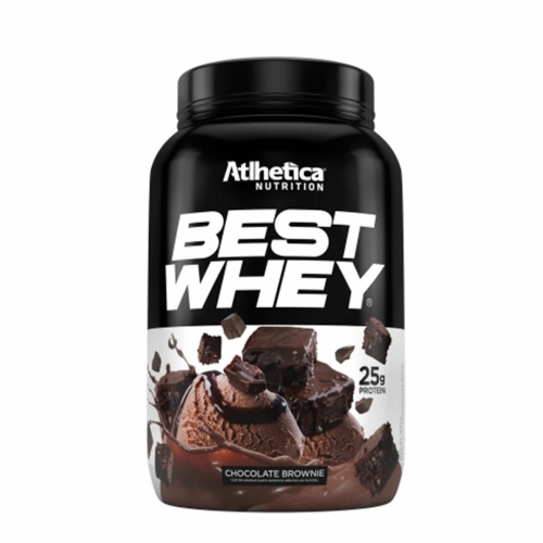 Best Whey Sabor Chocolate Brownie (900g) - Atlhetica Nutrition