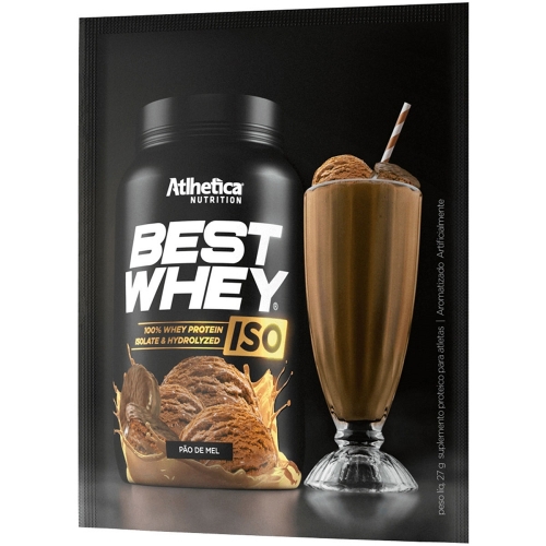 Best whey Iso (1 Unidade Sach de 24g) - Atlhetica Nutrition