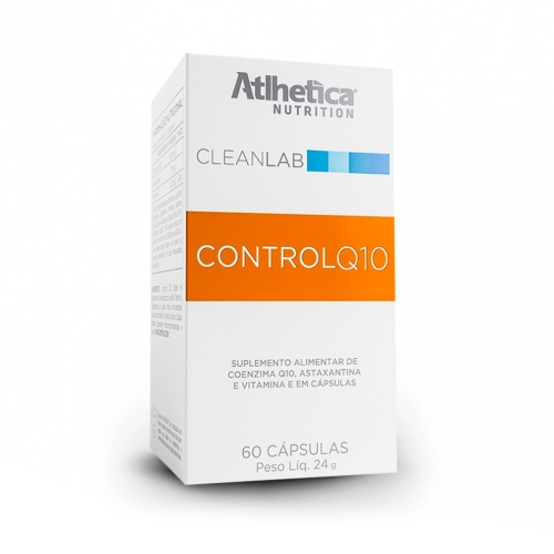 Control Q10 - Cleanlab - (60 Cpsulas) - Atlhetica Nutrition