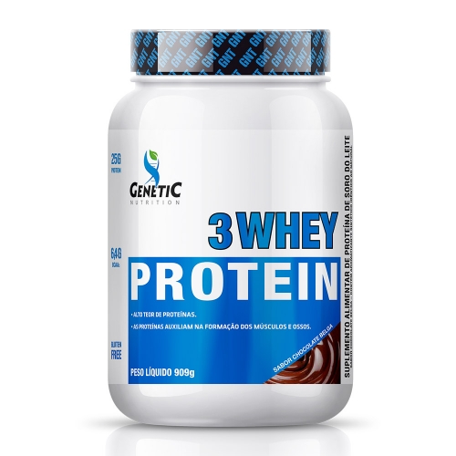 3 whey Protein (909g) - Genetic Nutrition