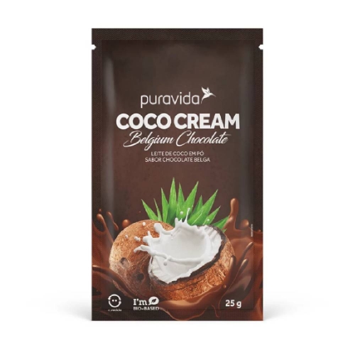 Coco Cream (1 cx com 10 sachs de 25g) - Pura Vida