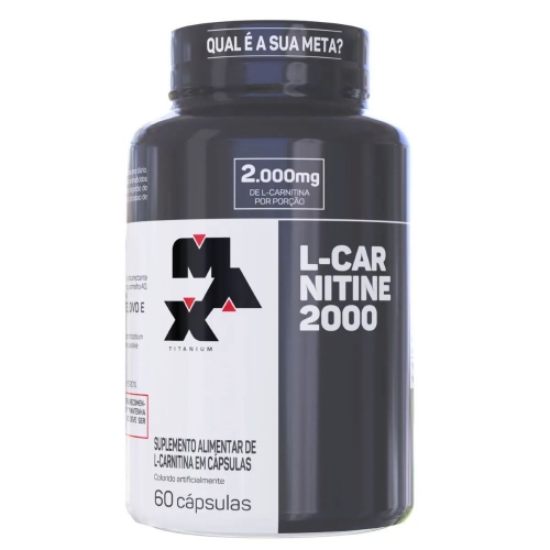 L-Carnitina 2000 (60 C�psulas) - Max Titanium